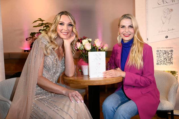 Victoria Jancke und Tanja Bülter beim Launch des Buches Grow & Glow von Victoria Jancke im The Visit Coffee, Roastery & Eatery Kudamm. Berlin, 14.01.2026