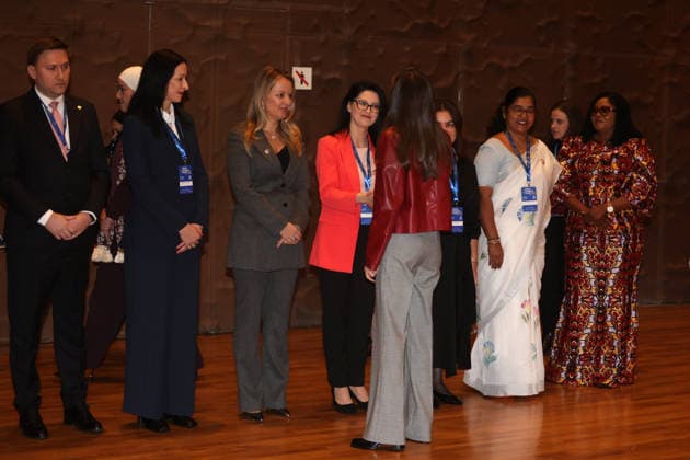 Queen Letizia presides over the Global Caregivers Forum Queen Letizia arrives at the Global Caregivers Forum organized by UNICEF and WHO at CaixaForum Madrid, January 15, 2026, in Madrid Spain The Global Caregivers Forum will bring together leaders, experts and organizations to develop a roadmap for expanding parenting programs around the world QUEEN LETIZIA UNICEF GLOBAL CAREGIVERS FORUM 15 JANUARY 2026 José Ramó Madrid Madrid Madrid Espana  Copyright: xJosÃ xRamonxHernandox 7220639