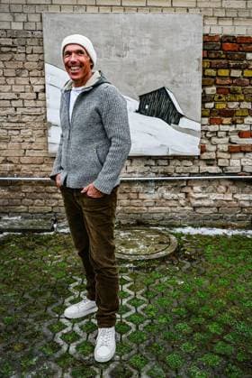 Atelierbesuch Dieter Mammel ** NUR FÜR REDAKTIONELLE ZWECKE ** EDITORIAL USE ONLY **<p>Atelierbesuch Dieter Mammel, Der Künstler präsentiert Schneelandschaften in der Galerie Poll. Wir besuchen ihn in seinem Atelier, fotografiert am 14.01.2026 in Berlin. Berlin Berlin Berlin Copyright: MaurizioxGambarini