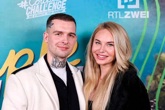 Reality-TV-Teilnehmer Eric Stehfest und seine Freundin TV-Darstellerin Franziska Temme bei der Premiere des Reality-Formats Couple Challenge Das stärkste Team gewinnt von RTL2 im Cinenova Kino. Köln, 14.01.2026 NRW Deutschland Copyright: xChristophxHardtx