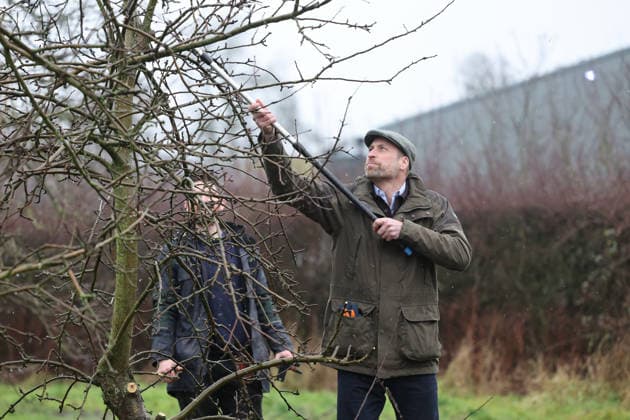 . 15 01 2026. Herefordshire, United Kingdom. Prince William during a visit to Bridge End Farm in Herefordshire, United Kingdom.  xPoolx xi-Imagesx IIM-26507-0013