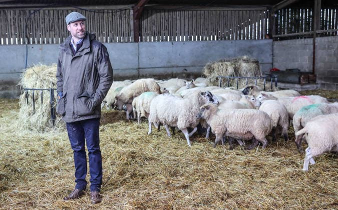 . 15 01 2026. Herefordshire, United Kingdom. Prince William during a visit to Bridge End Farm in Herefordshire, United Kingdom.  xPoolx xi-Imagesx IIM-26507-0034