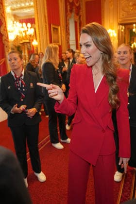. 15 01 2026. Windsor, United Kingdom. Kate Middleton, the Princess of Wales, at a reception for the England WomenÕs Rugby Team, at Windsor Castle, United Kingdom  xPoolx xi-Imagesx IIM-26509-0003