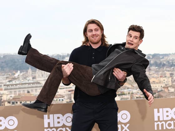Rome, Hotel De la Ville, HBO Max Italia photocall. Pictured: Peter Claffey, Shaun Thomas  Copyright: xMarcoxProvvisionatox xipa-agency.netx xDxAvanzo Provvisionatox IPA_Agency_IPA70103144