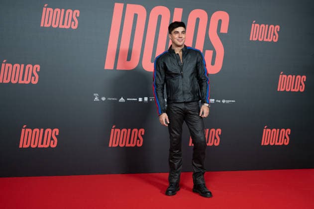January 15, 2026, Madrid, Spain: Oscar Casas seen during the presents the film Idolos at the VP Hotel Madrid Spain - ZUMAs197 20260115_aaa_s197_325 Copyright: xAtilanoxGarciax