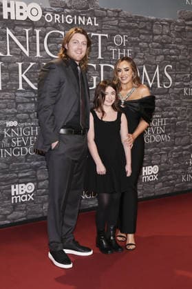 A Knight of the Seven Kingdoms - Rome Premiere ROME, ITALY - JANUARY 15: Peter Claffey and family attend the A Knight of the Seven Kingdoms premiere at Space Cinema Moderno Roma on January 15, 2026 in Rome, Italy. Primo Barol Anadolu Rome Italy. Editorial use only. Please get in touch for any other usage.  Copyright: x2026xAnadoluxPrimoxBarolx