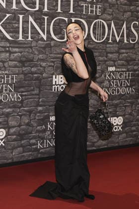 A Knight of the Seven Kingdoms - Rome Premiere ROME, ITALY - JANUARY 15: Maria Esposito attends the A Knight of the Seven Kingdoms premiere at Space Cinema Moderno Roma on January 15, 2026 in Rome, Italy. Primo Barol Anadolu Rome Italy. Editorial use only. Please get in touch for any other usage.  Copyright: x2026xAnadoluxPrimoxBarolx