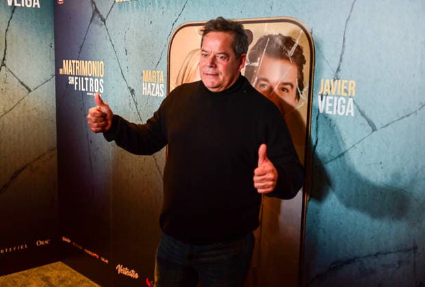January 15, 2026, Madrid, Madrid, SPAIN: Photocall at the VIP premiere of the stage play Un Matrimonio Sin Filtros, held at Teatro Maravillas. Actors, guests, and cultural figures pose for the media during the opening night of this comedy production. In the image Jorge Sanz Madrid SPAIN - ZUMAz108 20260115_znp_z108_046 Copyright: xRichardxZubelzux