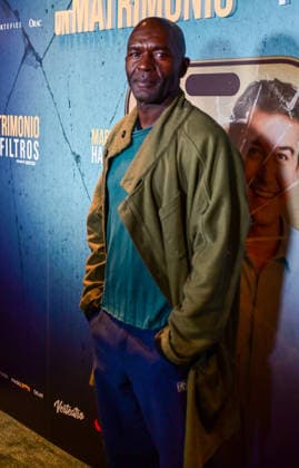 January 15, 2026, Madrid, Madrid, SPAIN: Photocall at the VIP premiere of the stage play Un Matrimonio Sin Filtros, held at Teatro Maravillas. Actors, guests, and cultural figures pose for the media during the opening night of this comedy production. In the image Emilio Buale Madrid SPAIN - ZUMAz108 20260115_znp_z108_048 Copyright: xRichardxZubelzux
