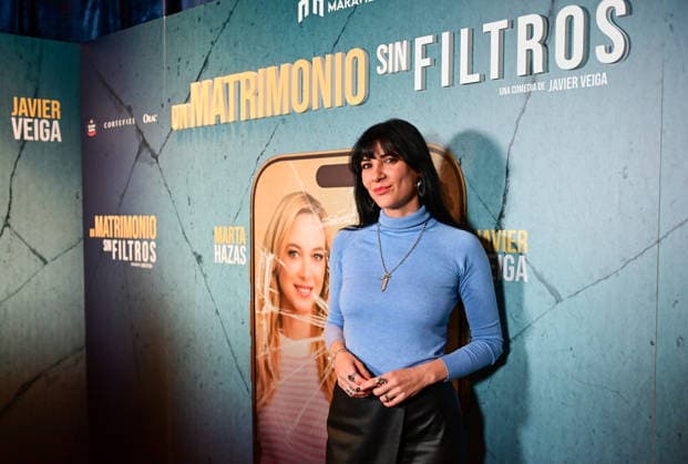 January 15, 2026, Madrid, Madrid, SPAIN: Photocall at the VIP premiere of the stage play Un Matrimonio Sin Filtros, held at Teatro Maravillas. Actors, guests, and cultural figures pose for the media during the opening night of this comedy production. In the image Cecilia Gessa Madrid SPAIN - ZUMAz108 20260115_znp_z108_071 Copyright: xRichardxZubelzux