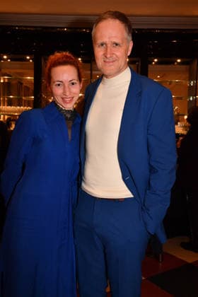 Regina Speisender und Thomas Sprekelsen Premiere Wer schießt auf Frau Hummel? Komödie im Hotel Bayerischen Hof München 15. Januar 2026