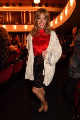 Cornelia Corba Premiere Wer schießt auf Frau Hummel? Komödie im Hotel Bayerischen Hof München 15. Januar 2026