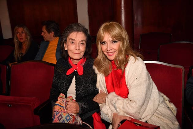 Irene Clarin und Cornelia Corba Premiere Wer schießt auf Frau Hummel? Komödie im Hotel Bayerischen Hof München 15. Januar 2026