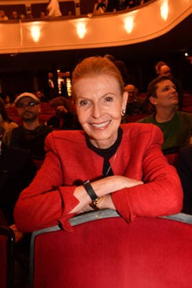 Jutta Kammann Premiere Wer schießt auf Frau Hummel? Komödie im Hotel Bayerischen Hof München 15. Januar 2026