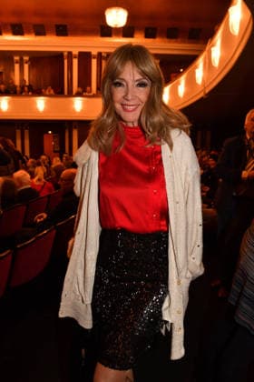 Cornelia Corba Premiere Wer schießt auf Frau Hummel? Komödie im Hotel Bayerischen Hof München 15. Januar 2026
