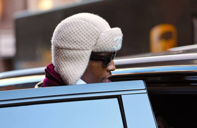 ASAP Rocky out in New York U.S Rapper ASAP Rocky with a Chanel winter hat leaves his hotel in New York, NY on January 15, 2026. Photo by Dylan Travis ABACAPRESS.COM New York NY  Copyright: xDylanxTravis ABACAx