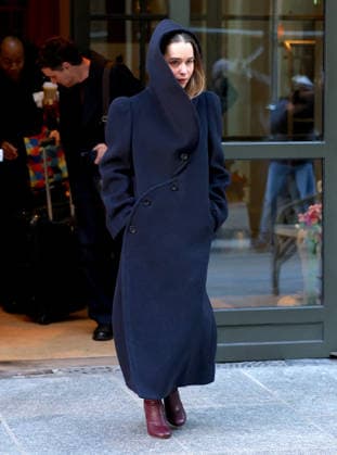 Emilia Clarke out in New York Actress Emilia Clarke leaves her hotel in Soho, New York on January 15, 2026. Photo by Dylan Travis ABACAPRESS.COM New York NY  Copyright: xDylanxTravis ABACAx