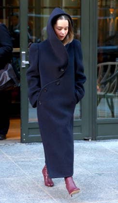 Emilia Clarke out in New York Actress Emilia Clarke leaves her hotel in Soho, New York on January 15, 2026. Photo by Dylan Travis ABACAPRESS.COM New York NY  Copyright: xDylanxTravis ABACAx