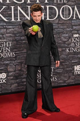 premiere Knight of the seven kingdoms Shaun Thomas on the red carpet of the premiere Knight of the seven kingdoms TV series of the HBO platform Italy at the cinema The space Moderno. Rome (Italy), 15th, January 2026 Copyright: xImago-Images Emmefotox