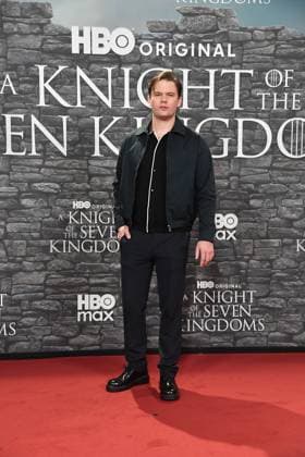 Rome , Cinema The Space Moderno Premiere Hbo A Knight Of The Seven Kingdoms , In the photo: Jeremy Irvine  Copyright: xVincenzoxLandix xipa-agency.netx xVincenzoxLandix IPA_Agency_IPA70118115