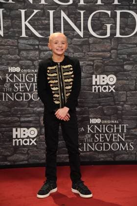 Rome , Cinema The Space Moderno Premiere Hbo A Knight Of The Seven Kingdoms , In the photo: Dexter Sol Ansell  Copyright: xVincenzoxLandix xipa-agency.netx xVincenzoxLandix IPA_Agency_IPA70118151