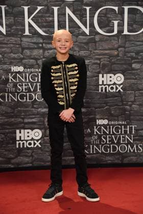 Rome , Cinema The Space Moderno Premiere Hbo A Knight Of The Seven Kingdoms , In the photo: Dexter Sol Ansell  Copyright: xVincenzoxLandix xipa-agency.netx xVincenzoxLandix IPA_Agency_IPA70118153