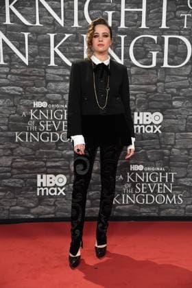 Rome, Cinema The Space Moderno Premiere Hbo A Knight Of The Seven Kingdoms , In the photo: Beatrice Granno  Copyright: xVincenzoxLandix xipa-agency.netx xVincenzoxLandix IPA_Agency_IPA70118195