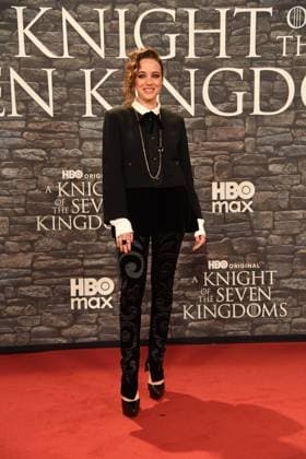 Rome, Cinema The Space Moderno Premiere Hbo A Knight Of The Seven Kingdoms , In the photo: Beatrice Granno  Copyright: xVincenzoxLandix xipa-agency.netx xVincenzoxLandix IPA_Agency_IPA70118201
