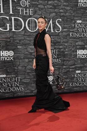 Rome, Cinema The Space Moderno Premiere Hbo A Knight Of The Seven Kingdoms , In the photo: Maria Esposito  Copyright: xVincenzoxLandix xipa-agency.netx xVincenzoxLandix IPA_Agency_IPA70118253