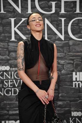 Rome, Cinema The Space Moderno Premiere Hbo A Knight Of The Seven Kingdoms , In the photo: Maria Esposito  Copyright: xVincenzoxLandix xipa-agency.netx xVincenzoxLandix IPA_Agency_IPA70118260