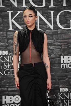 Rome, Cinema The Space Moderno Premiere Hbo A Knight Of The Seven Kingdoms , In the photo: Maria Esposito  Copyright: xVincenzoxLandix xipa-agency.netx xVincenzoxLandix IPA_Agency_IPA70118267