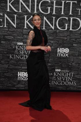 Rome, Cinema The Space Moderno Premiere Hbo A Knight Of The Seven Kingdoms , In the photo: Maria Esposito  Copyright: xVincenzoxLandix xipa-agency.netx xVincenzoxLandix IPA_Agency_IPA70118294