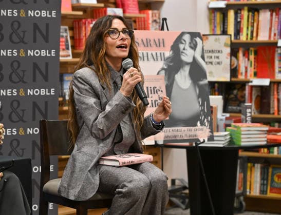 Sarah Shahi book signing Sarah Shahi at Sarah Shahi book signing: Life is Lifey: The A to Z™s of Naviagating Life™s Messy Middle at Barnes and Noble at The Grove on January 15, 2025 in Los Angeles, CA. Los Angeles Barnes and Noble at The Grove California USA Copyright: xLISAxOConnor AFF-USA.comx