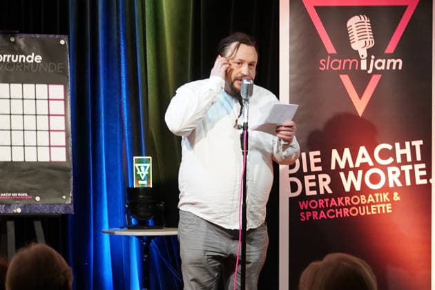 Schunke III tritt beim Slam Jam im Büttelborner Cafe Extra auf - Büttelborn 15.01.2026: Slam Jam im Cafe Extra