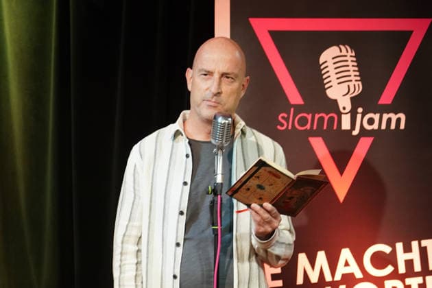 Marc Brae tritt beim Slam Jam im Büttelborner Cafe Extra auf - Büttelborn 15.01.2026: Slam Jam im Cafe Extra