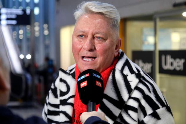 Hubert Fella bei der Abreise der Dschungelcamp-Kandidaten der RTL Reality-TV-Show Ich bin ein Star - holt mich hier raus nach Australien auf dem Flughafen Frankfurt am Main. Frankfurt, 15.01.2026