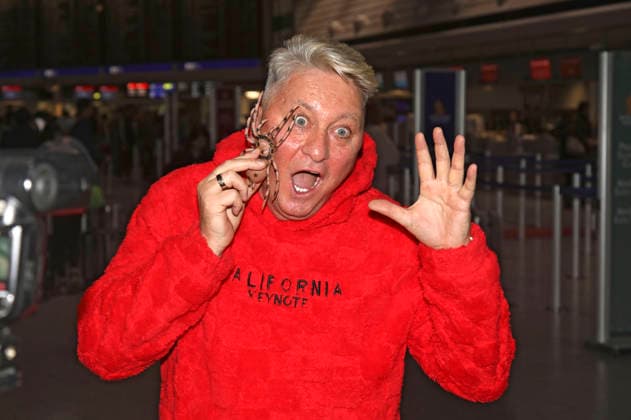 Hubert Fella bei der Abreise der Dschungelcamp-Kandidaten der RTL Reality-TV-Show Ich bin ein Star - holt mich hier raus nach Australien auf dem Flughafen Frankfurt am Main. Frankfurt, 15.01.2026