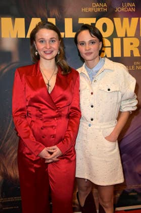 Hille Norden und Luna Jordan bei der Premiere des Kinofilms Smalltown Girl im Kino in der Kulturbrauerei. Berlin, 15.01.2026