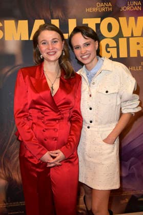 Hille Norden und Luna Jordan bei der Premiere des Kinofilms Smalltown Girl im Kino in der Kulturbrauerei. Berlin, 15.01.2026