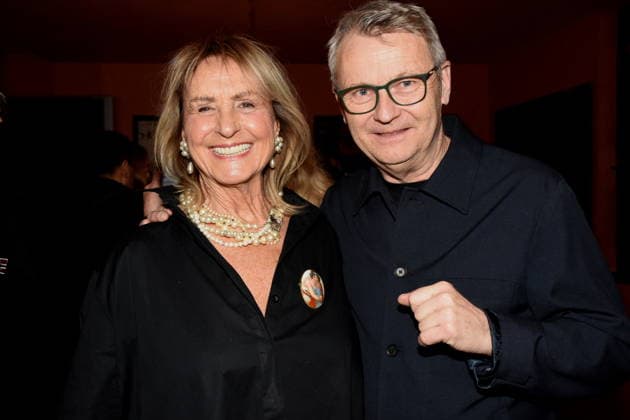Diana Koerner Schauspielerin RenÃ Heinersdorff Regie Schauspieler Muenchen 15 01 2026 Komoedie im Bayerischen Hof Premiere Wer schiesst auf Frau Hummel Foto Bernd Muenchen Muenchen