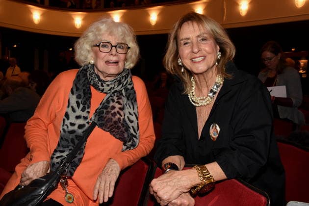 Christiane Ruecker Schauspielerin Diana Koerner Schauspielerin Muenchen 15 01 2026 Komoedie im Bayerischen Hof Premiere Wer schiesst auf Frau Hummel Foto Bernd Muenchen Muenchen