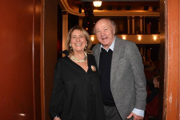 Diana Koerner Schauspielerin Hans Stadlbauer Schauspieler Muenchen 15 01 2026 Komoedie im Bayerischen Hof Premiere Wer schiesst auf Frau Hummel Foto Bernd Muenchen Muenchen