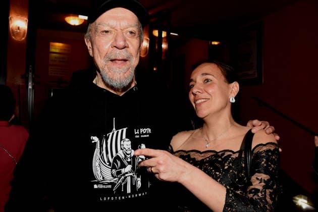 Darsteller Dirk Galuba, Schauspieler Frau Enrica Muenchen 15 01 2026 Komoedie im Bayerischen Hof Premiere Wer schiesst auf Frau Hummel Foto Muenchen
