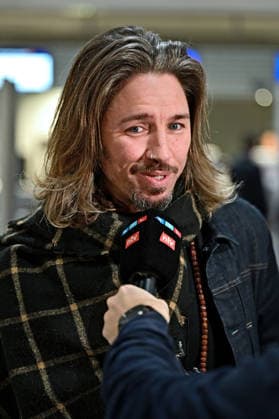 RTL - Dschungelcamp 2026. Gil Ofarim anläßlich der Abreise der Kandidaten der RTL - Sendung Ich bin ein Star - holt mich hier raus zum Dschungel-Camp 2026 in Australien am 16.01.2026 auf dem Flughafen Frankfurt Main. 20260116MWI099290