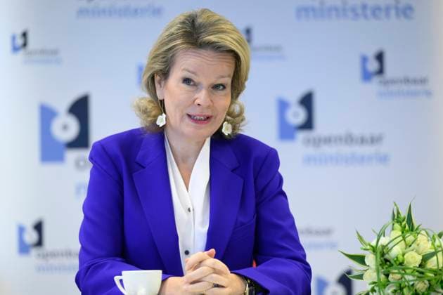 Queen Mathilde Visits Hasselt 16 01 2026 HASSELT, BELGIUM - JANUARY 16 : Queen Mathilde of Belgium pictured visiting Hasselt in connection with the issue of domestic violence on January 16, 2026 in Hasselt, Belgium, 16 01 2026 Hasselt Belgium  Copyright: xPhilipxReynaersx