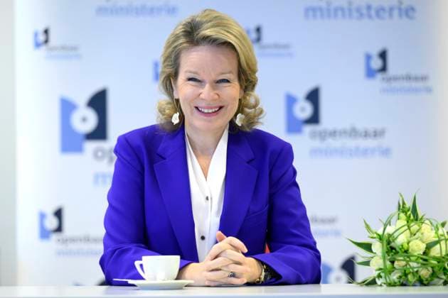 Queen Mathilde Visits Hasselt 16 01 2026 HASSELT, BELGIUM - JANUARY 16 : Queen Mathilde of Belgium pictured visiting Hasselt in connection with the issue of domestic violence on January 16, 2026 in Hasselt, Belgium, 16 01 2026 Hasselt Belgium  Copyright: xPhilipxReynaersx
