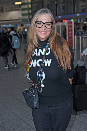 RTL - Dschungelcamp 2026. Nicole Belstler-Boettcher anläßlich der Abreise der Kandidaten der RTL - Sendung Ich bin ein Star - holt mich hier raus zum Dschungel-Camp 2026 in Australien am 16.01.2026 auf dem Flughafen Frankfurt Main. 20260116MWI099087