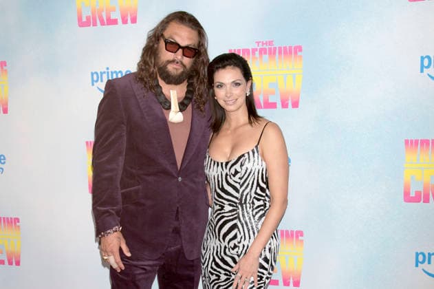 Jason Momoa und Morena Baccarin beim Special Screening des Amazon Prime Video-Films The Wrecking Crew im Regal Times Square. New York, 15.01.2026