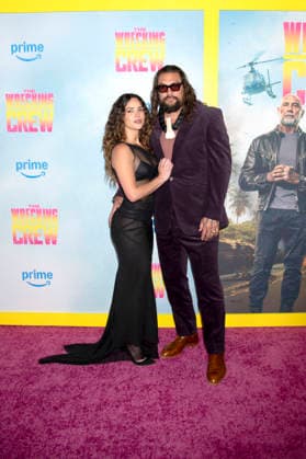 Adria Arjona und Jason Momoa beim Special Screening des Amazon Prime Video-Films The Wrecking Crew im Regal Times Square. New York, 15.01.2026