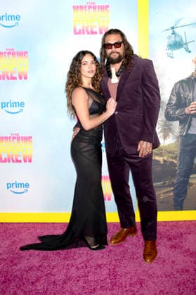 Adria Arjona und Jason Momoa beim Special Screening des Amazon Prime Video-Films The Wrecking Crew im Regal Times Square. New York, 15.01.2026